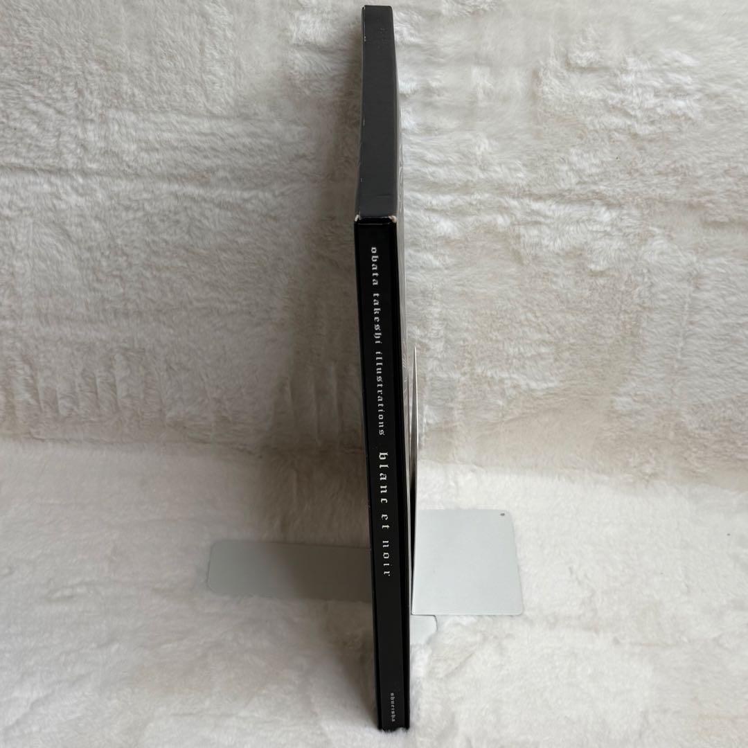 【良品】Blanc et noir : 小畑健画集　特典ポストカード付属