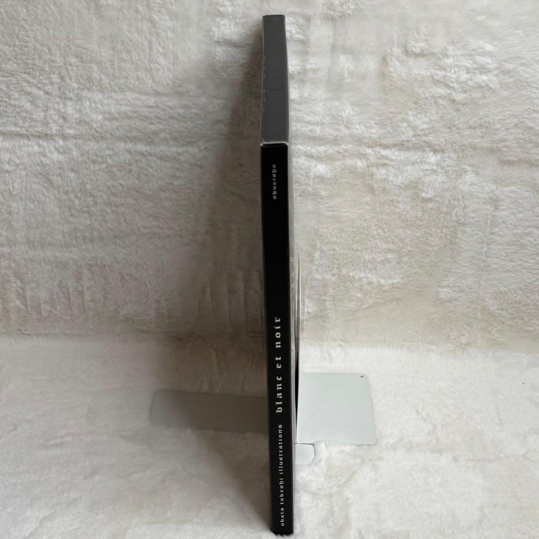 【良品】Blanc et noir : 小畑健画集　特典ポストカード付属