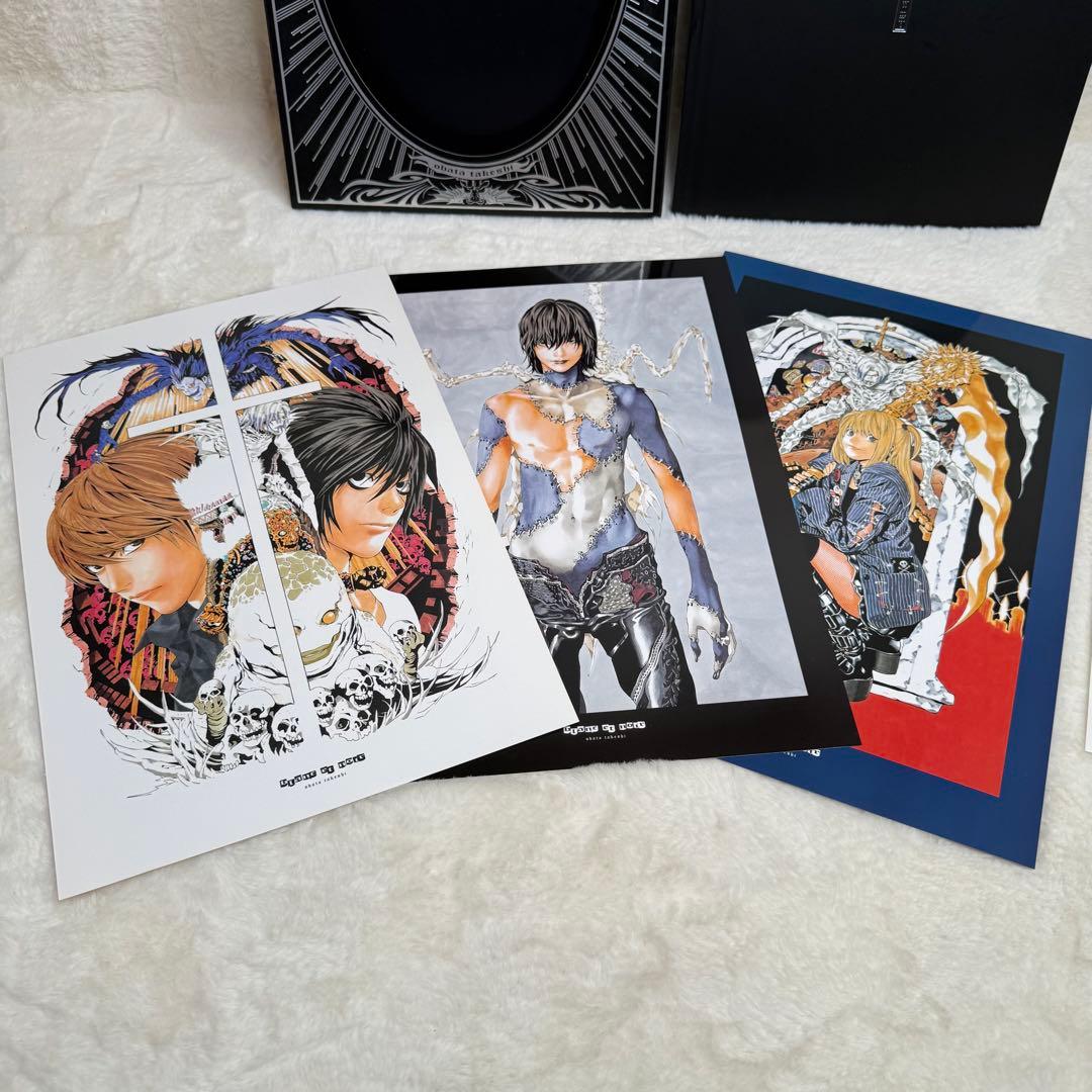 【良品】Blanc et noir : 小畑健画集　特典ポストカード付属