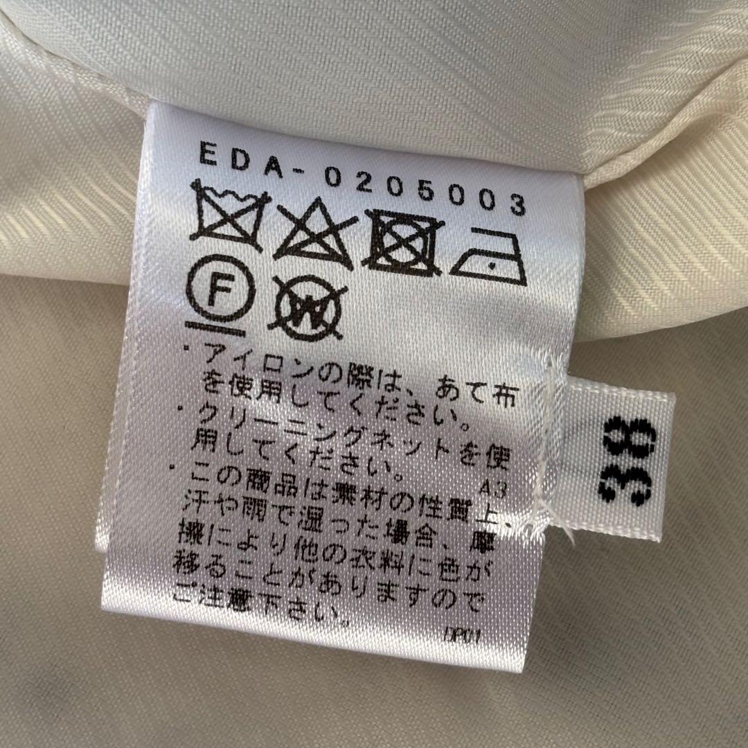 美品　エルミダ リュクス EL MIDAS Luxe チェックコート　38