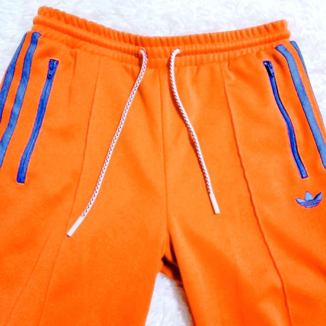 adidas 70s モントリオール トラックパンツ オレンジ あのちゃんXL