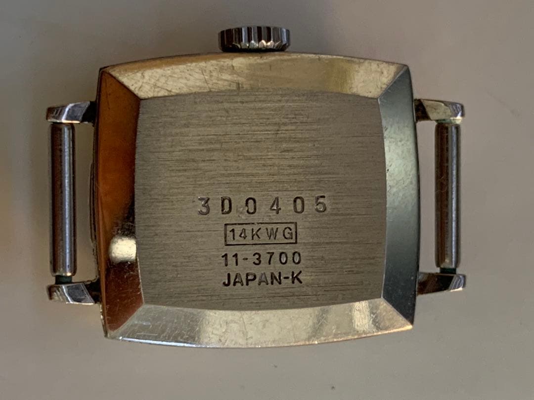 【希少】セイコー SEIKO 14KWG 11-3700アンティーク 腕時計