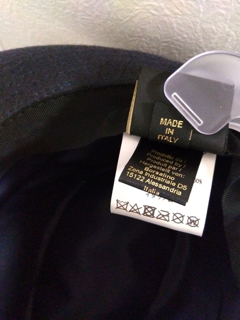 よ*ん様 BorsaIino アレッサンドリア スモールブリム(L）【メンズ・レ