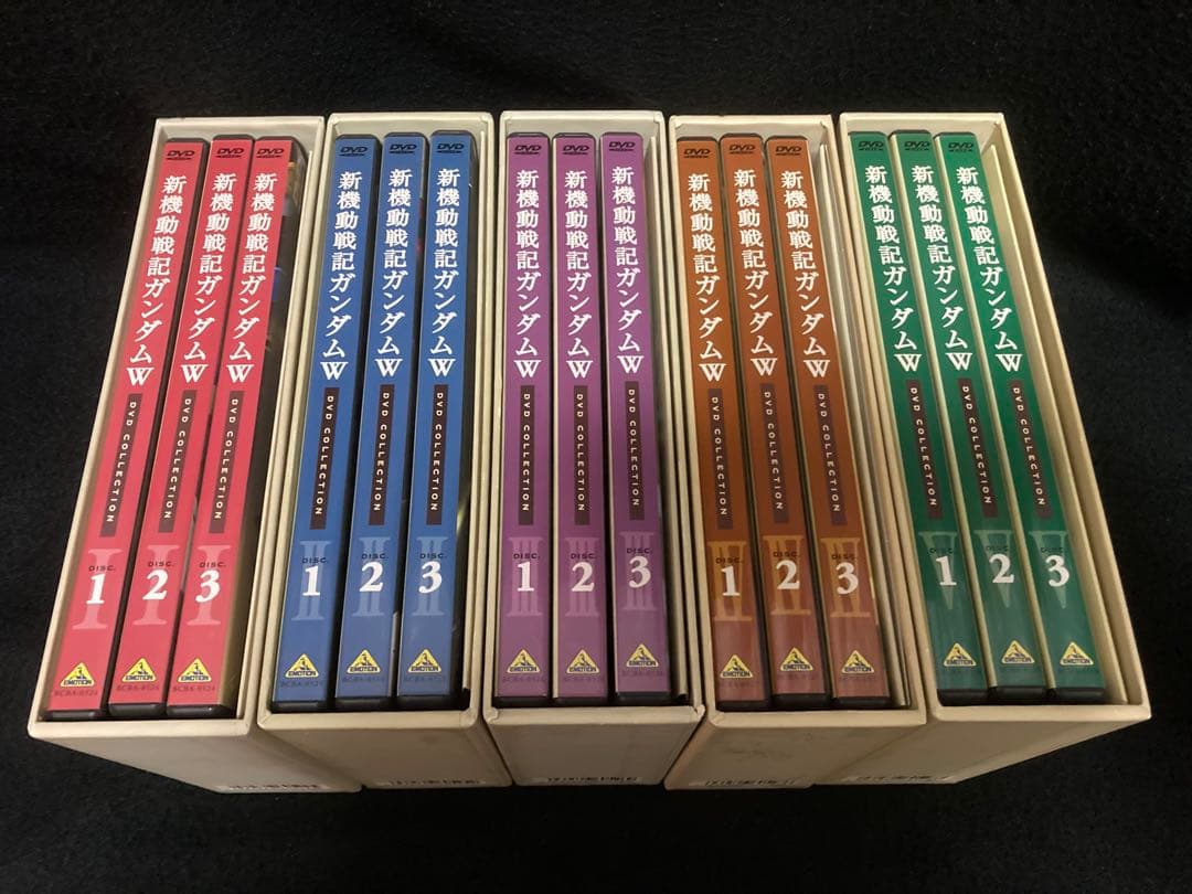 新機動戦記ガンダムW DVDコレクション 全5巻