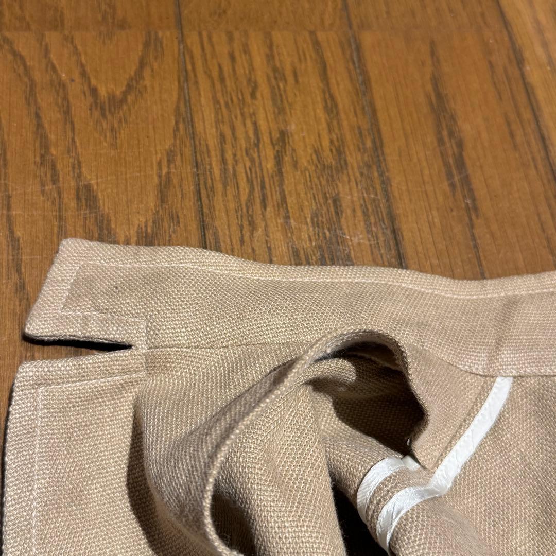 ARMANI アルマーニ リネン コットン ジャケット スタンドカラー 50