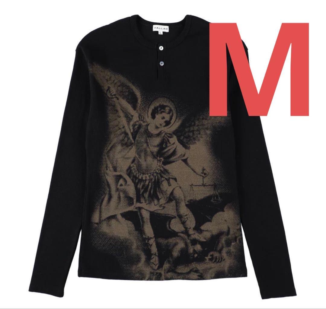 【公式即完】VALLAD V.HENRY NECK L/S ブラック