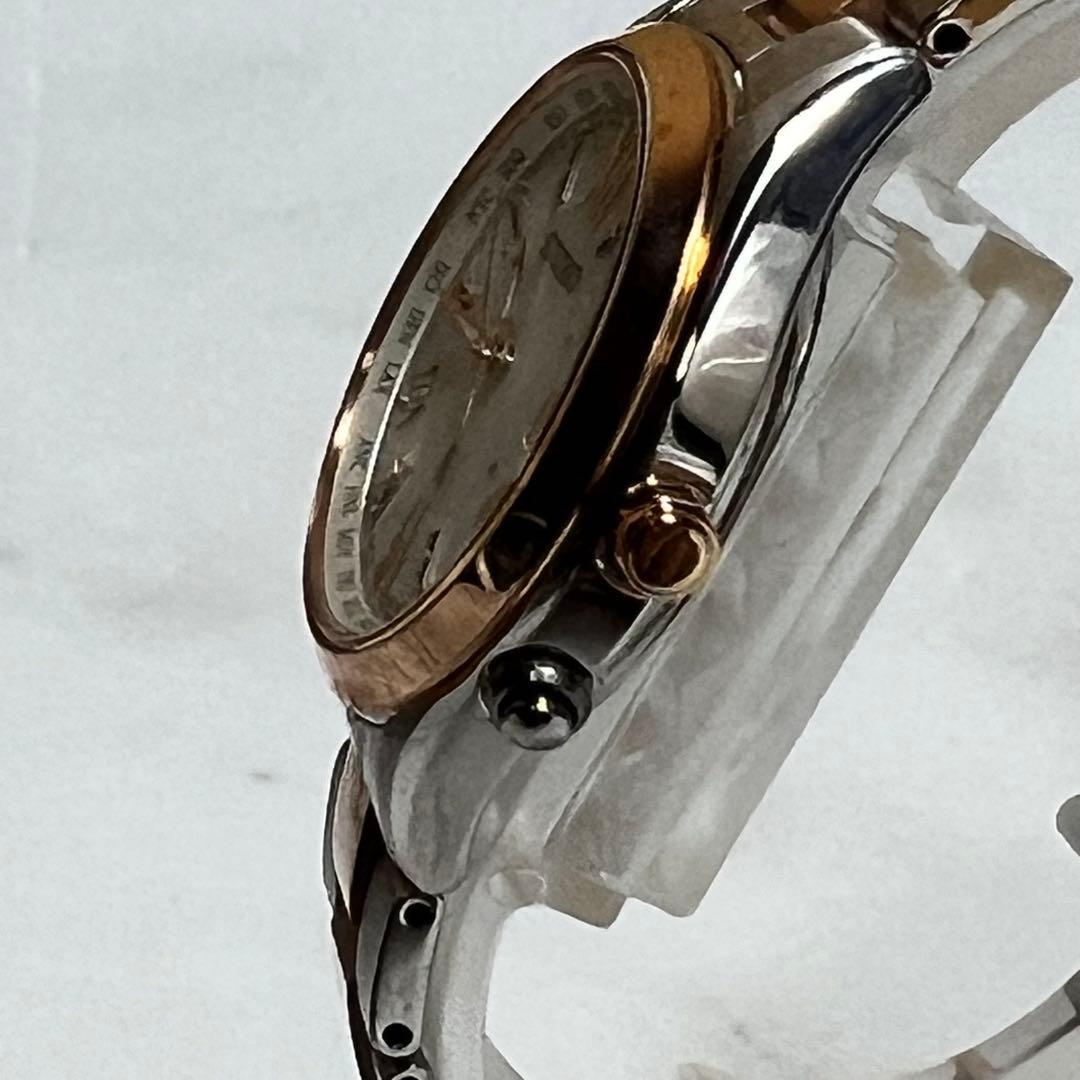 稼働 極美品 セイコーLk レディース腕時計 シェル文字盤 1B35-0AA0