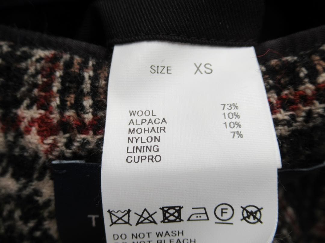 定価8万 TOMORROWLAND メンズ グレンチェック チェスターコート