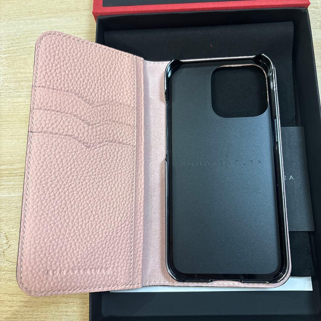 ボナベンチュラ さくら　手帳型 iPhone13pro