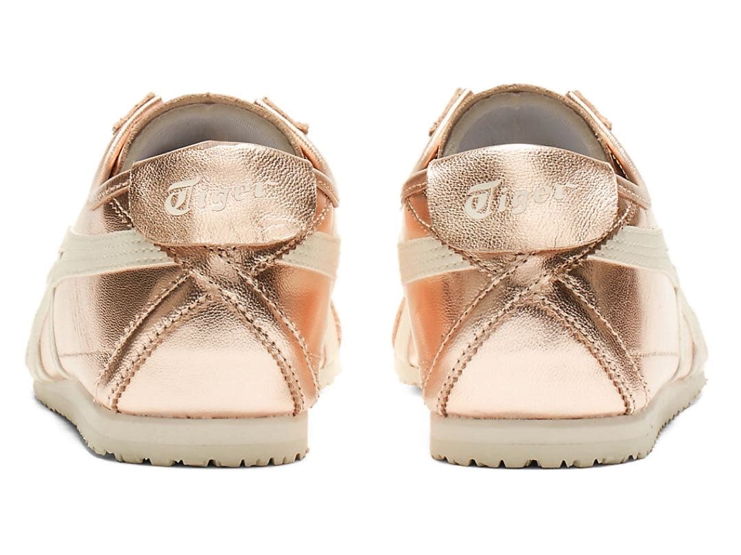 【新品】MEXICO 66 メタリックゴールドピンク23.5cm オニツカタイガ