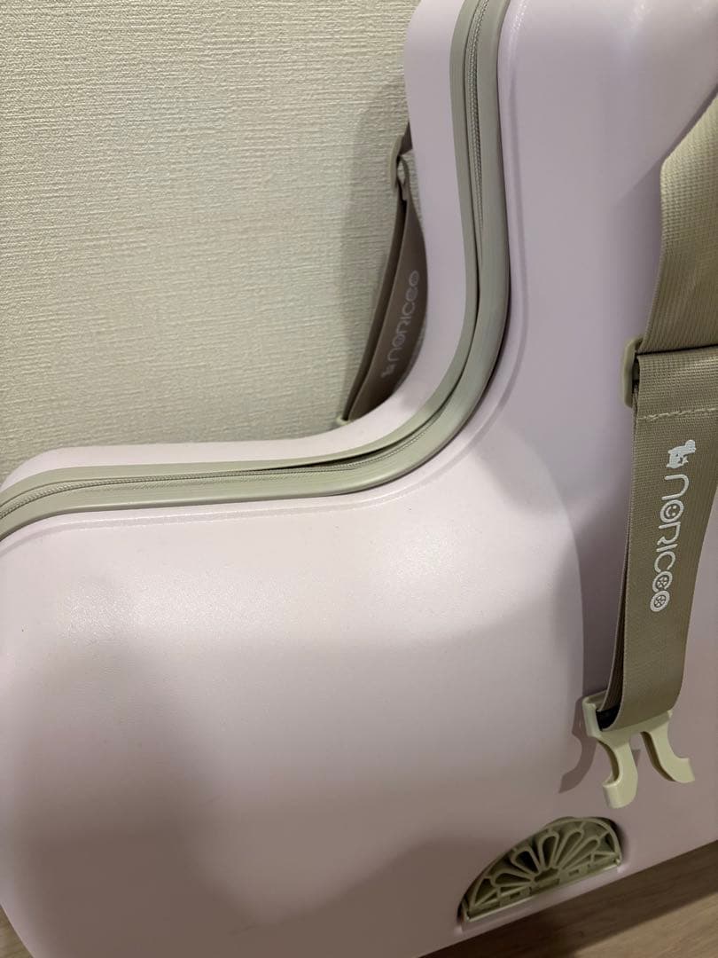 NORICCO ノリッコ　子どもが乗れるキャリーケース　ピンク