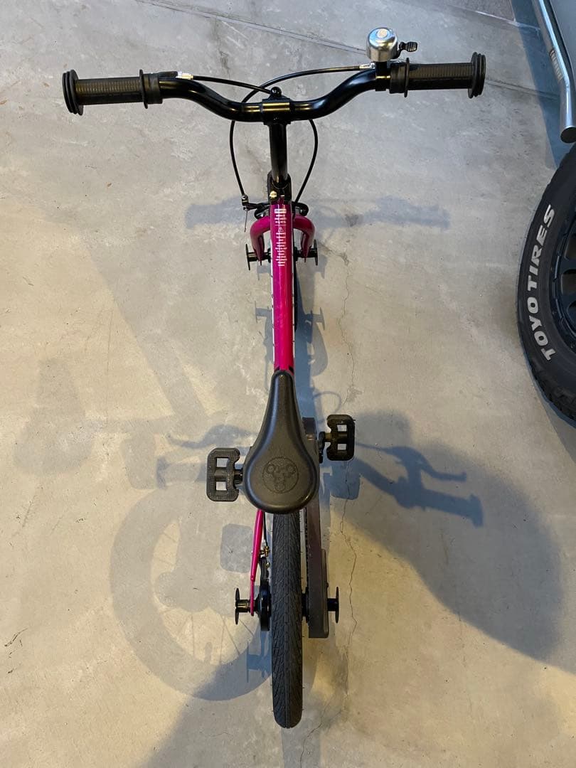 マンボウ　ストライダー 14X ピンク紫　パープル極美品　サイドスタンド付