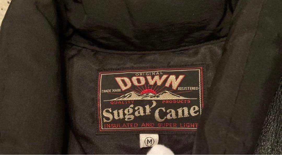 貴重なゴールデンサイズ‼️ シュガーケーン　ダウンベスト　　M