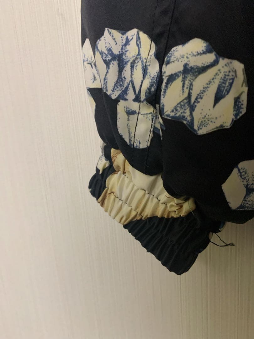 ケンショウアベ 中綿ジャケット　ペンギン　氷柄　レディースフード付きスキーウェア