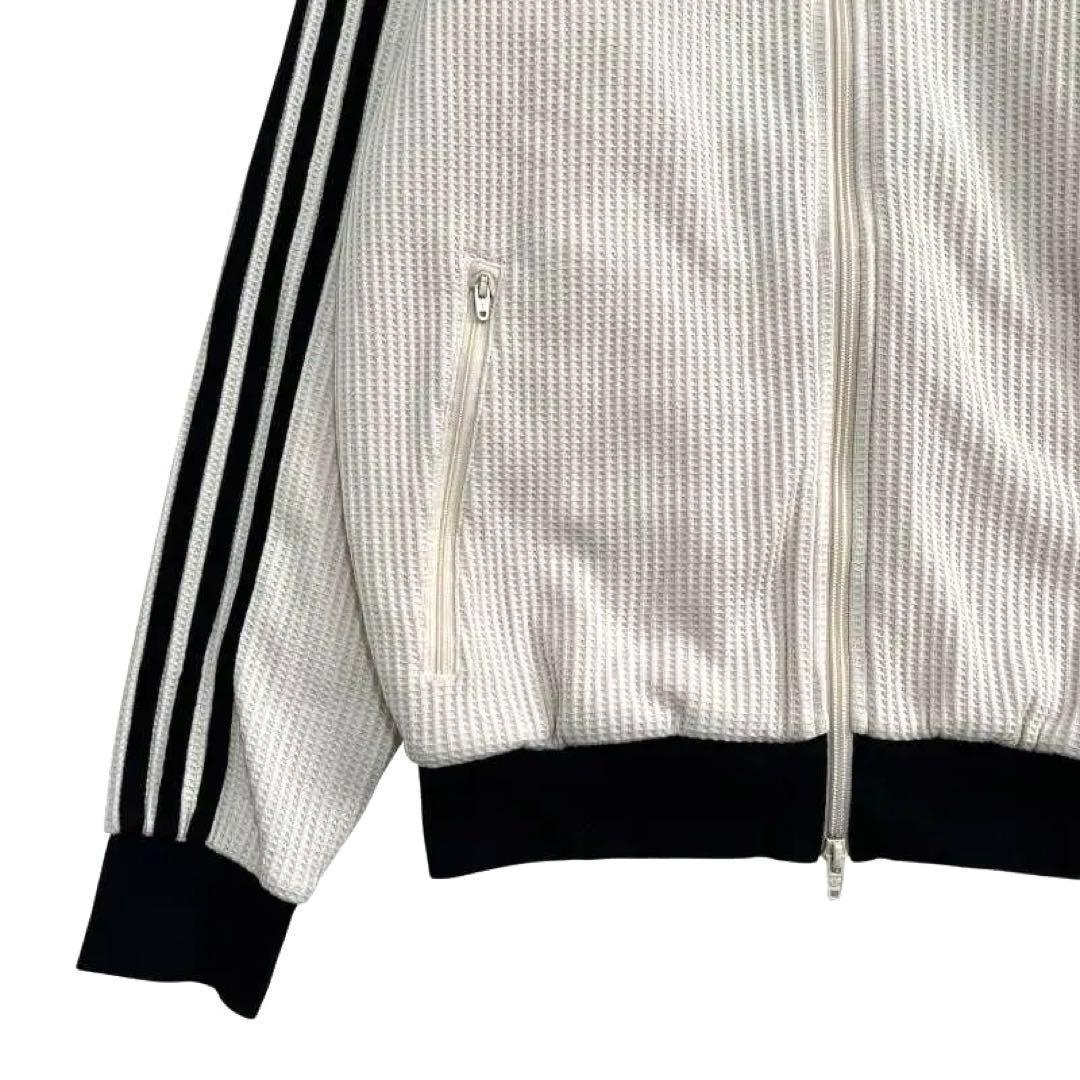 ●1272 adidas ワッフル クラシック トラックトップ ホワイト XL