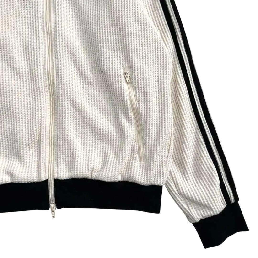 ●1272 adidas ワッフル クラシック トラックトップ ホワイト XL