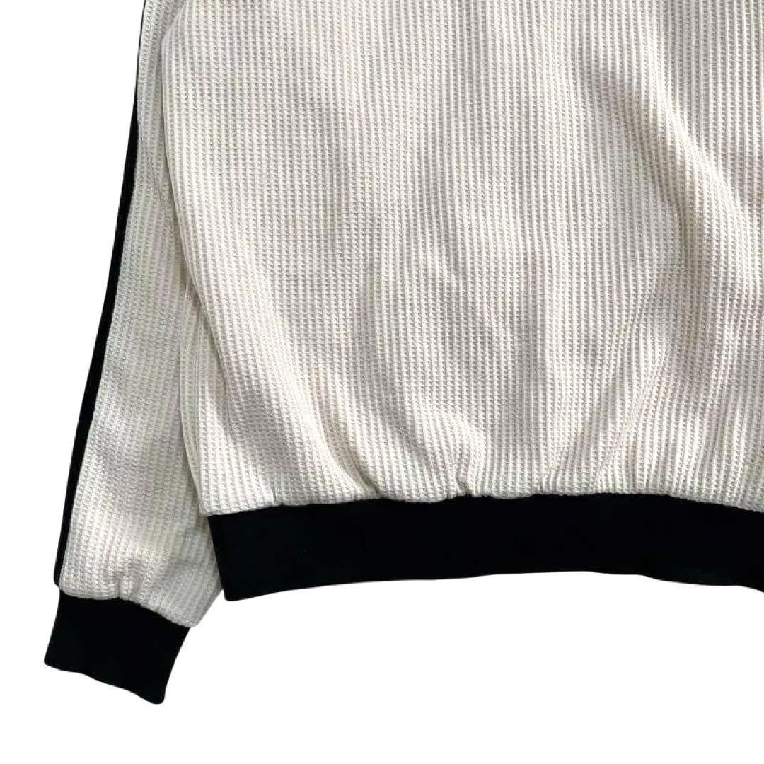 ●1272 adidas ワッフル クラシック トラックトップ ホワイト XL