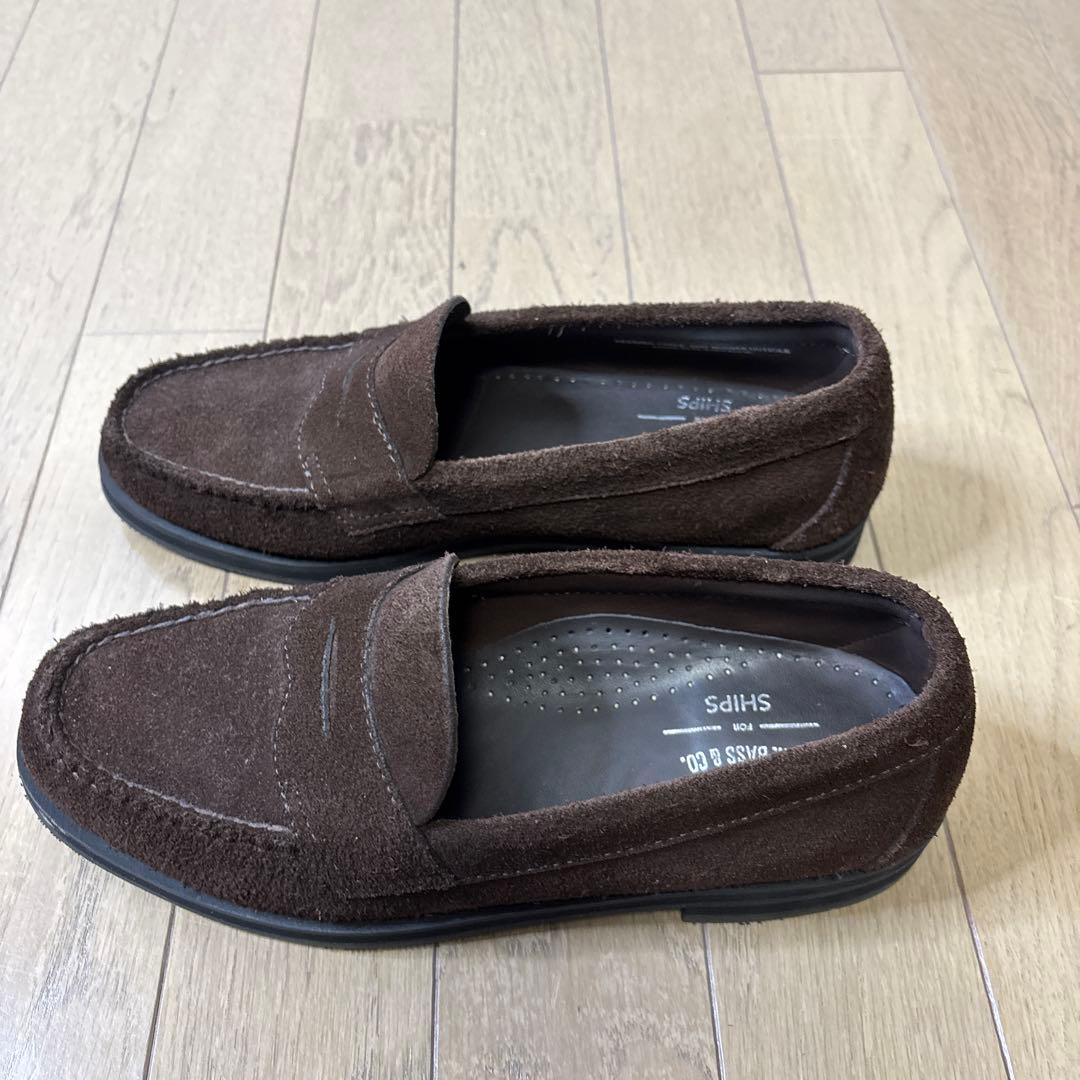 かーい　G.H.BASS weejuns ships別注　ローガンスエード