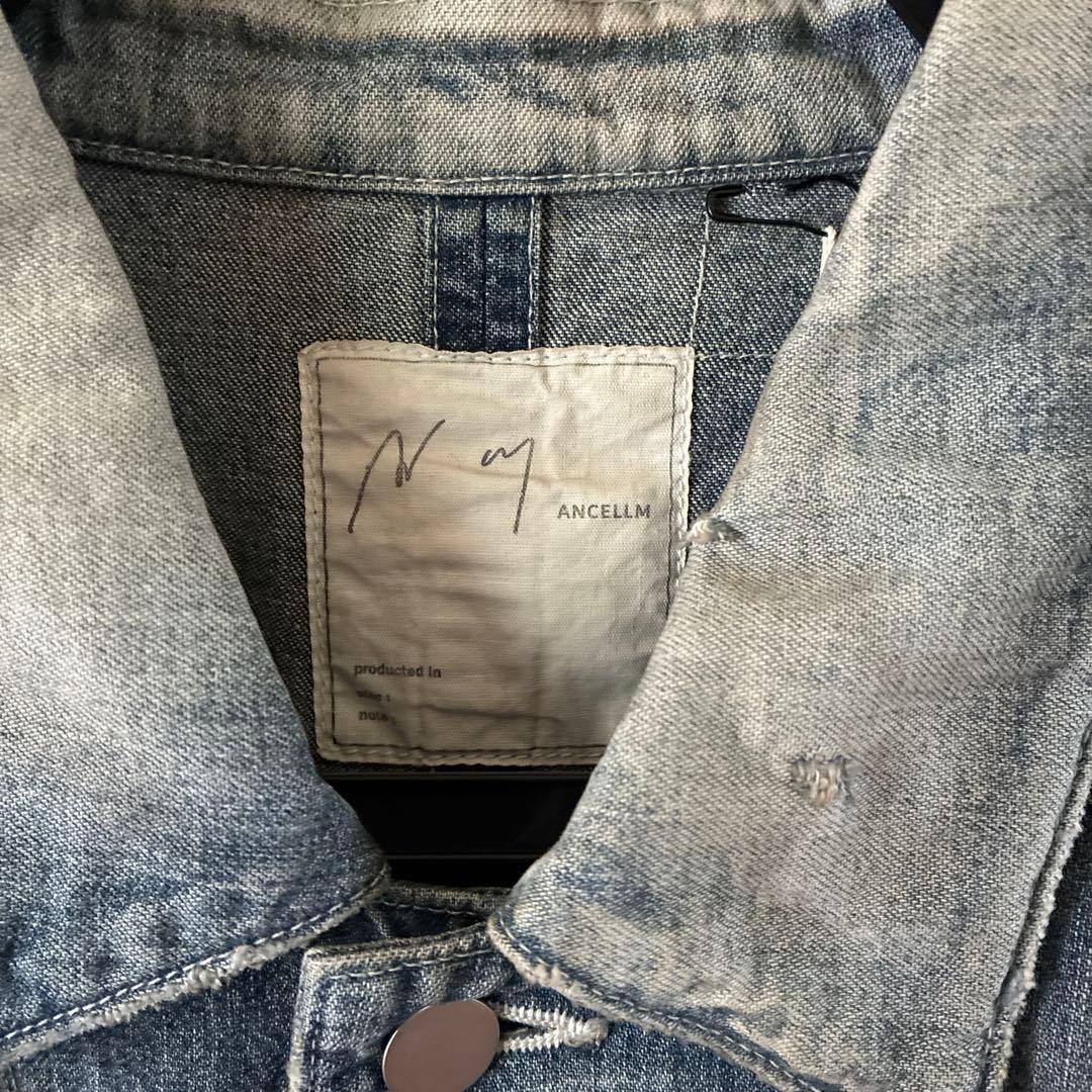 【新品未使用】2025SS アンセルム　デニムカバーオール　INDIGOサイズ1