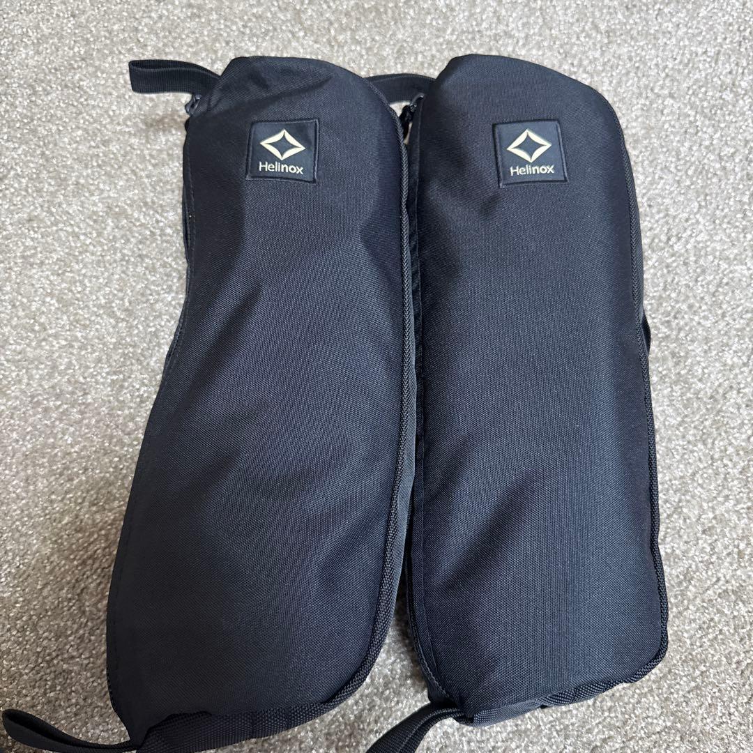 美品 ヘリノックス Helinox タクティカルチェア 2個セット ブラック
