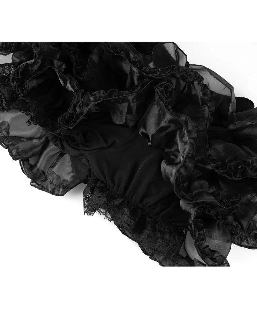 スカート ROUGHNECK tutu pants skirt black