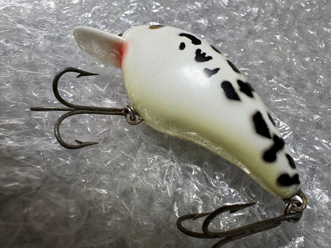 オールドヘドン　ビッグヘッド　WCD レアカラー　縦割れ　HEDDON ルアー