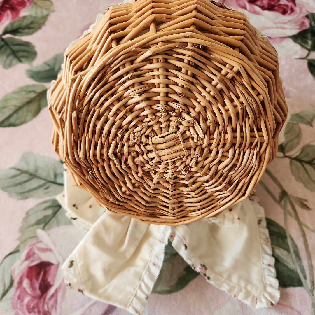 ピンクハウスりぼん巾着籠バッグ❤️新品タグ付き❤️定価19,800円最終価格❤️