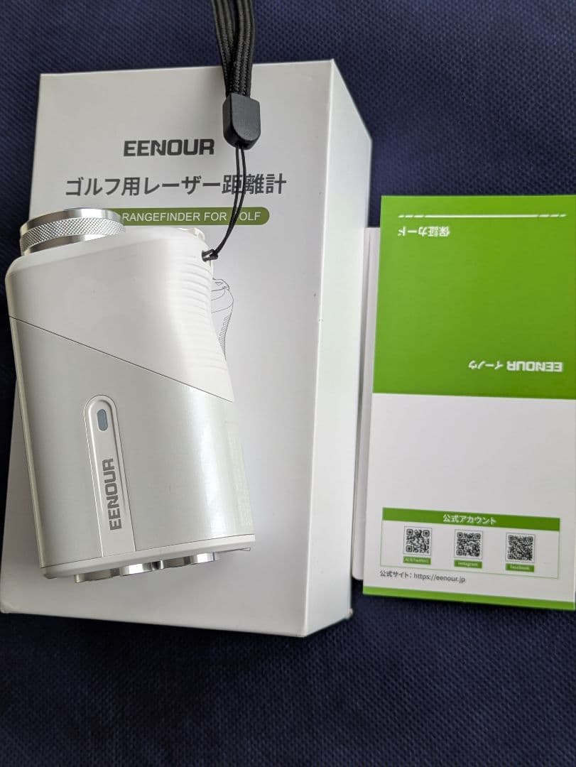EENOUR ゴルフ用距離計 ホワイト