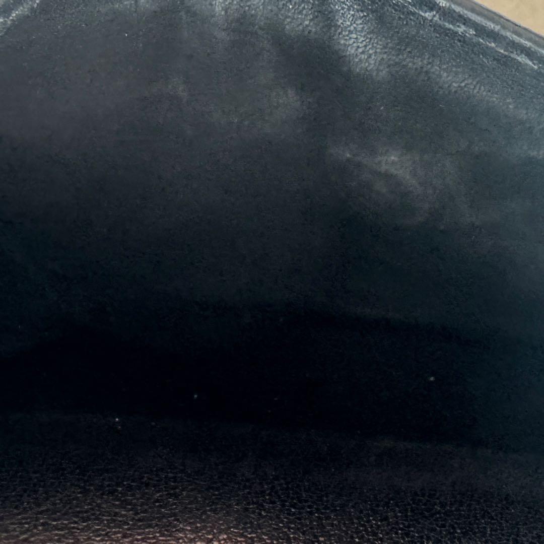 PRADA サフィアーノ　三つ折り財布　ブラック