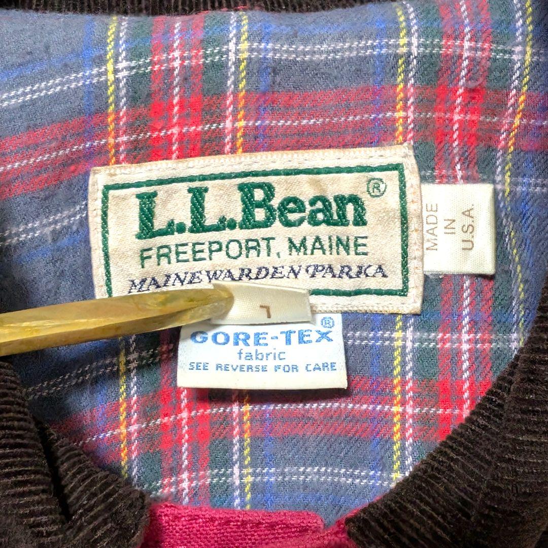 レア美品 80s LLBEAN ハンティングジャケット GORE-TEX 裏地付