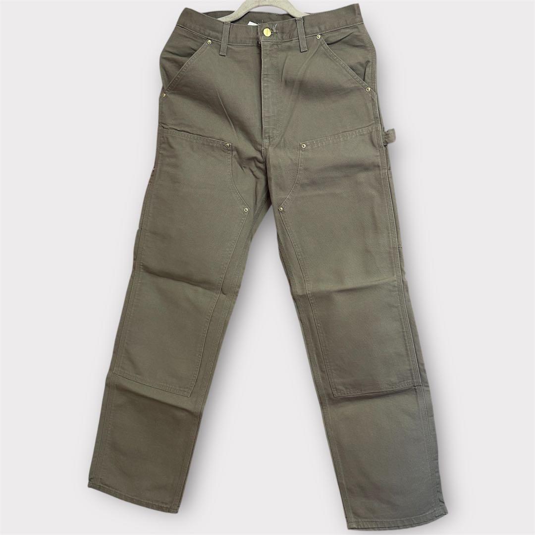 未使用！carharttカーハートダブルニーワークパンツ アメカジ31-34