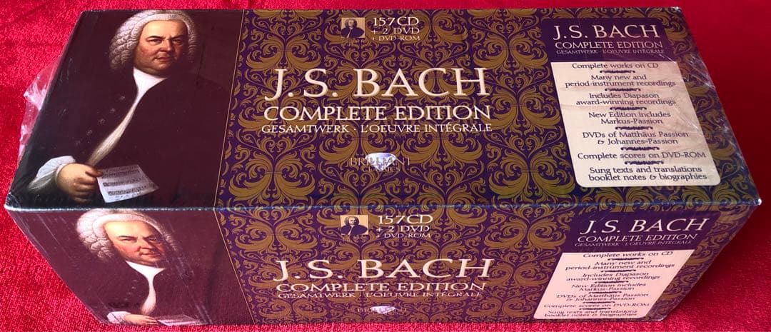 クラシック J.S.BACH COMPLETE EDITION
