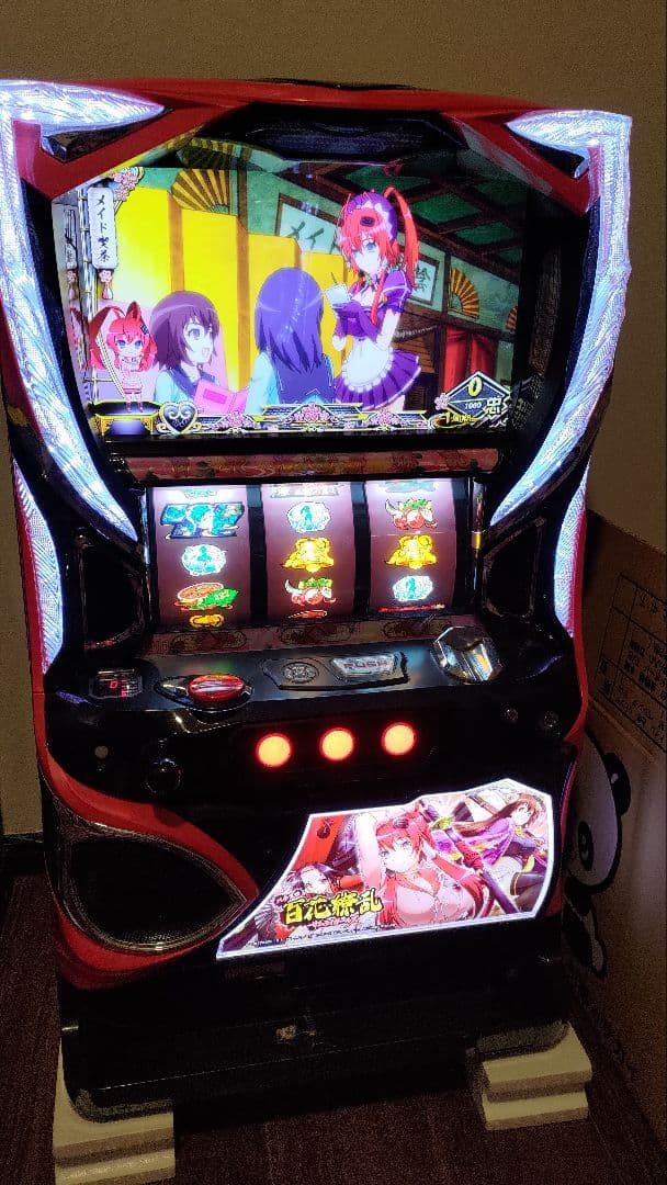 パチスロ　百花繚乱サムライガールズ