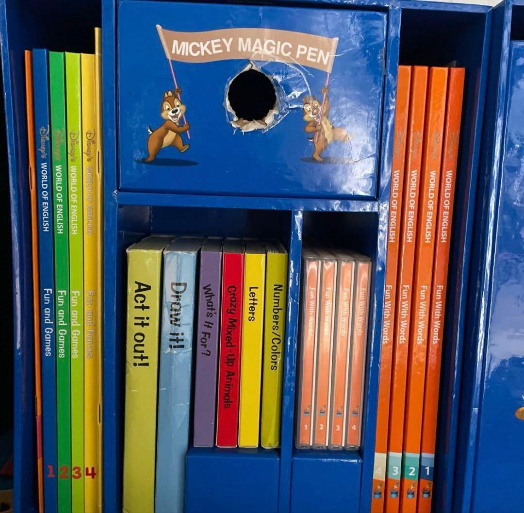 DWE ディズニー英語システム DVDプレーヤー付 CD Talkalong