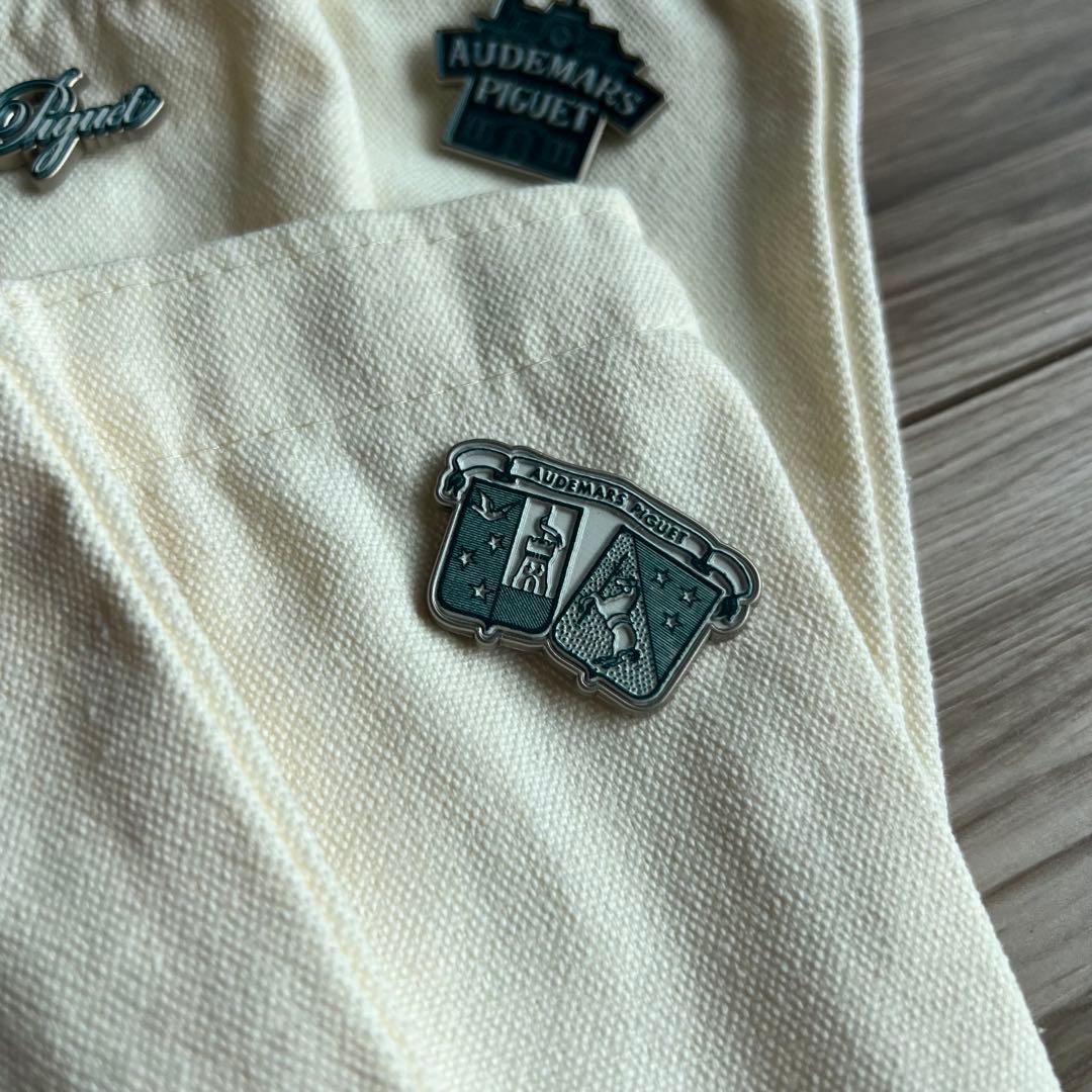 オーディマピゲ150周年イベント限定　エコバッグ　ピンバッチ4種類