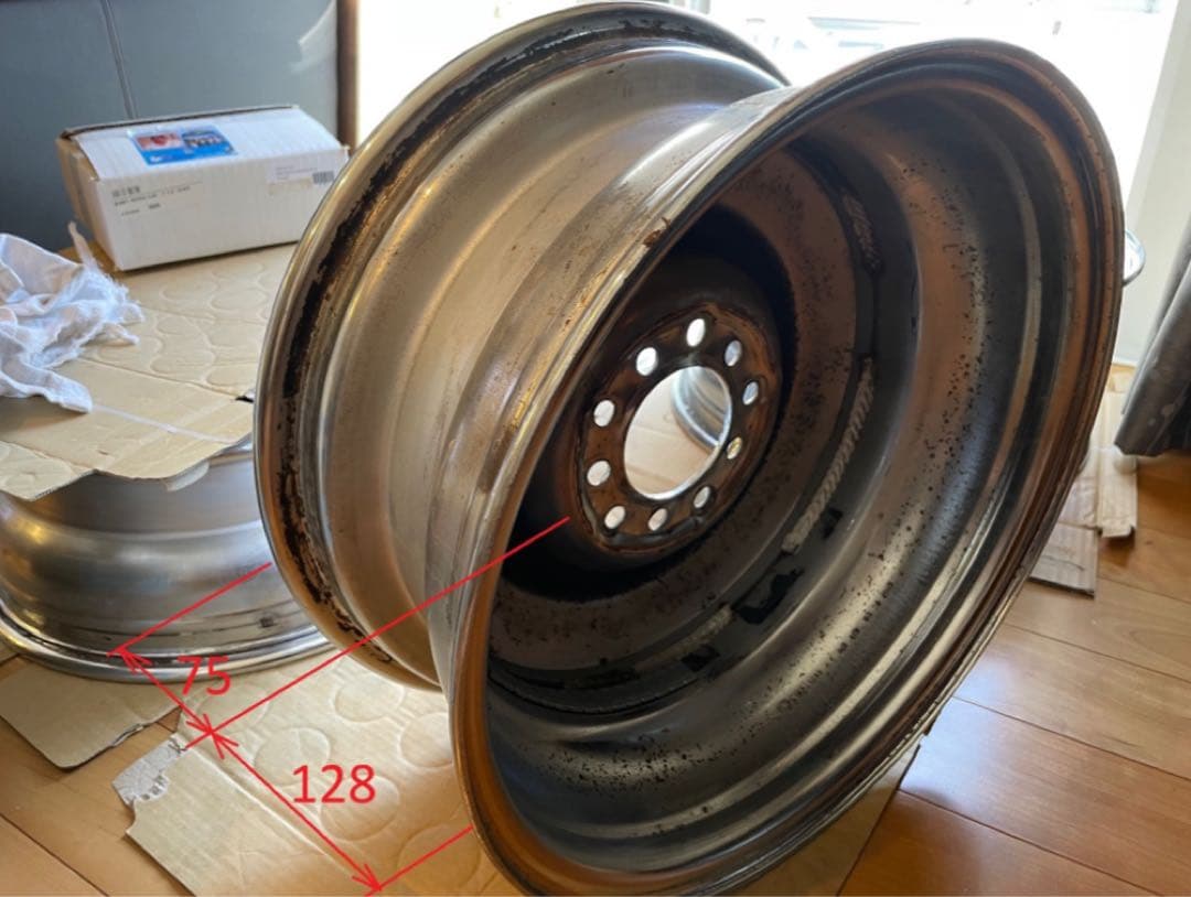 ムーンアイズ ベビームーンRWDホイール② (送料込) 値下げしました。