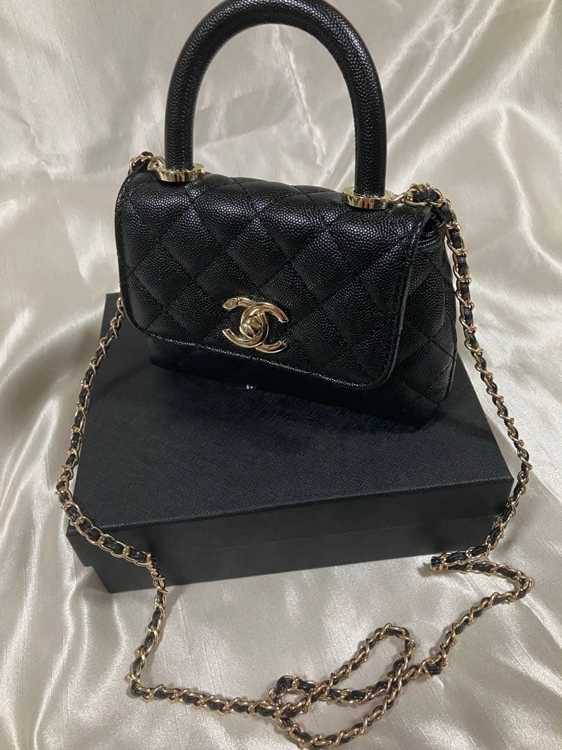 トップハンドル　シャネル　ノベルティ　ショルダーバッグ　VIP ミニバッグ　2