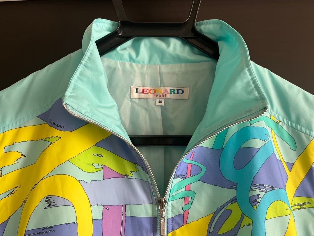 LEO SPORT グラフィックプリント ジャケット