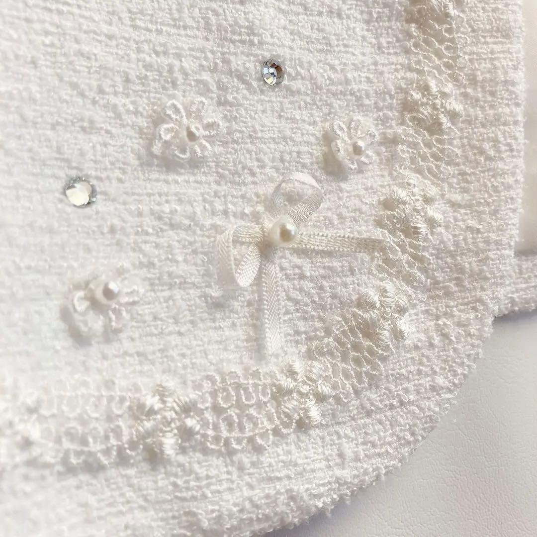 120size ラベンダー×ホワイト セレモニー 入学 卒園 発表会 フォーマル