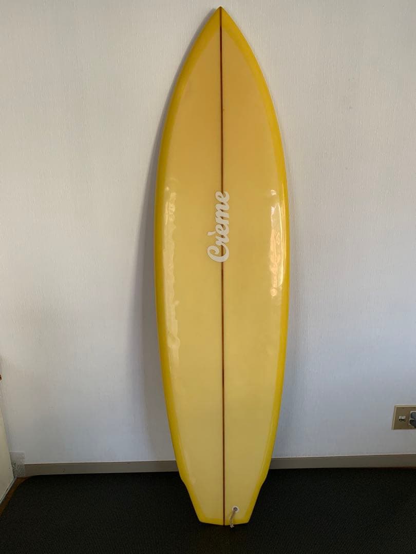 【手渡し限定・現物確認可】Creamクリーム 6’0” ツインフィン