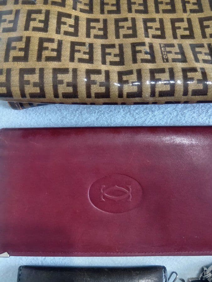 FENDI FFロゴ ポーチ 大きめ カルチェ他全5点 まとめ売り❣️