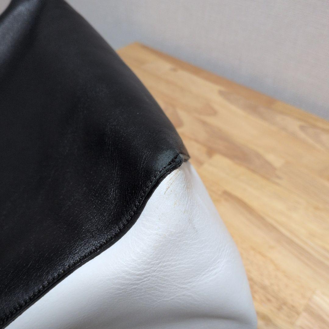 CÉLINE トートバッグ 黒/白 カバファントム　A4可