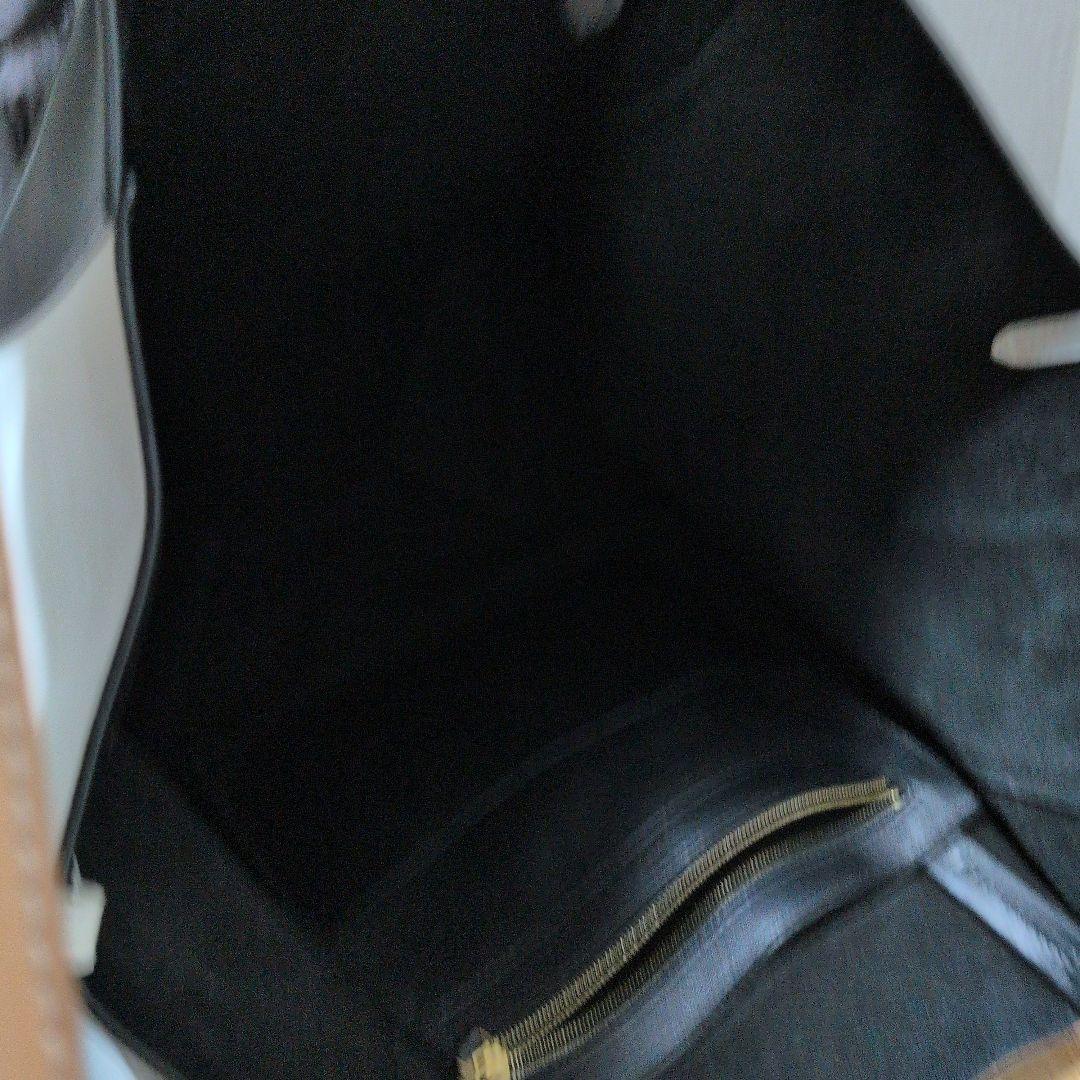 CÉLINE トートバッグ 黒/白 カバファントム　A4可