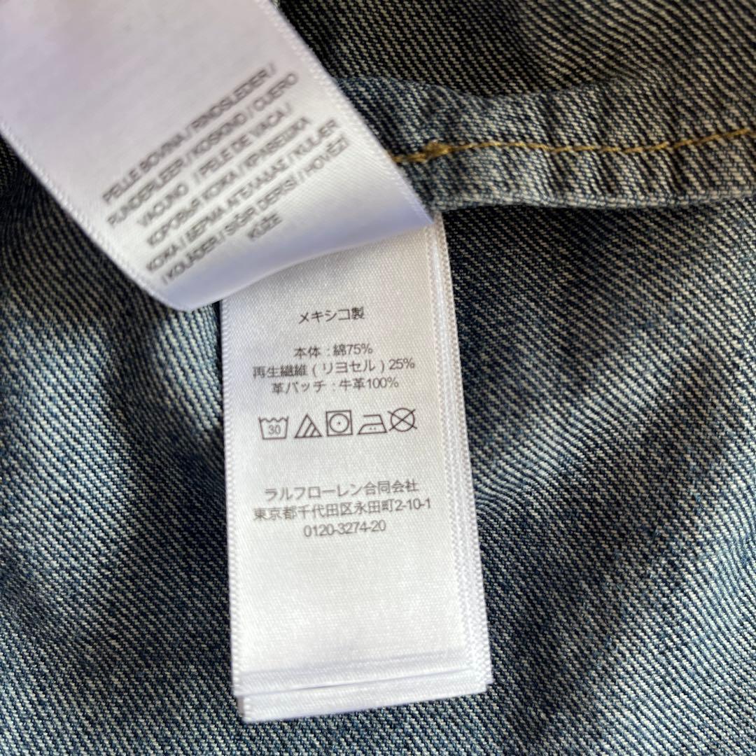 ローレンラルフローレン　デニムシャツドレス