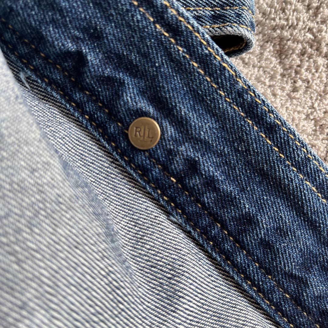 ローレンラルフローレン　デニムシャツドレス