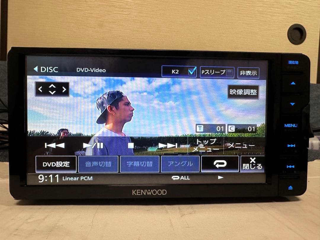 KENWOOD MODEL MDV-S709W 2022 地図データ 2023