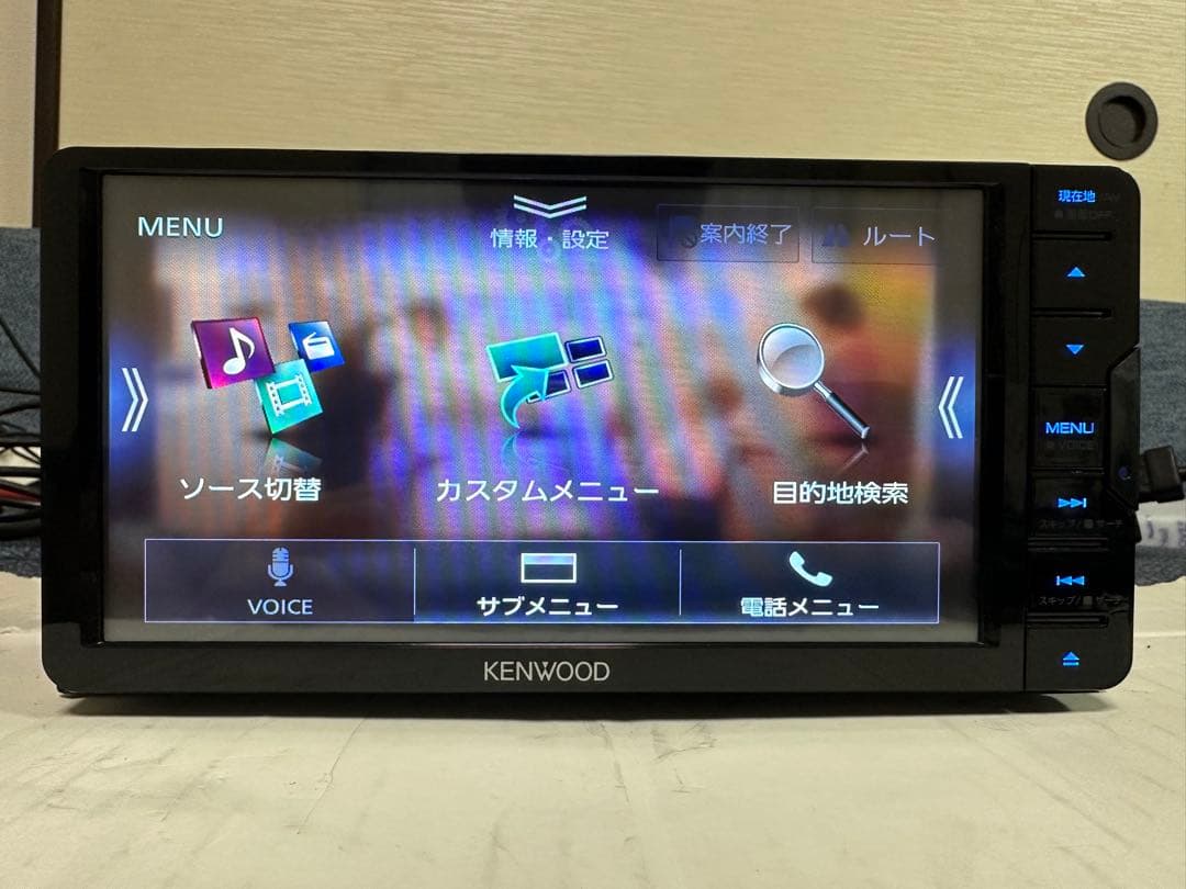 KENWOOD MODEL MDV-S709W 2022 地図データ 2023
