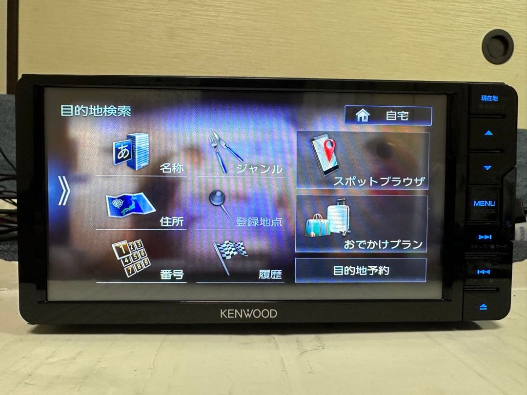KENWOOD MODEL MDV-S709W 2022 地図データ 2023