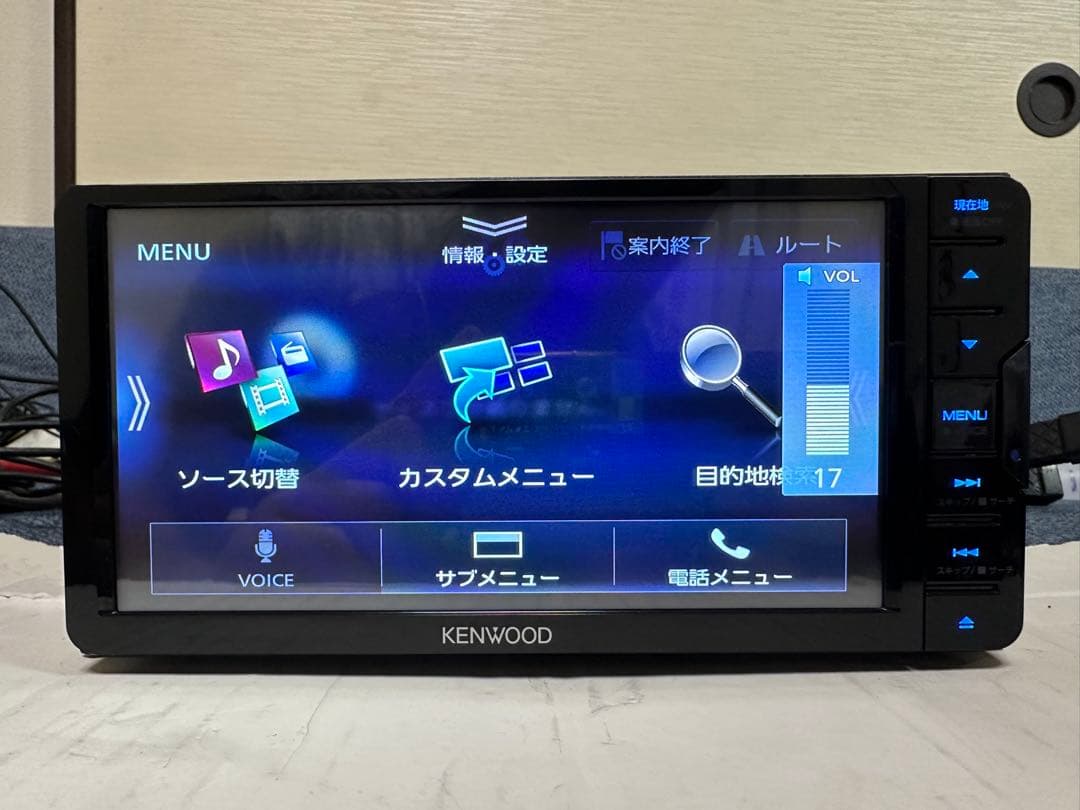 KENWOOD MODEL MDV-S709W 2022 地図データ 2023