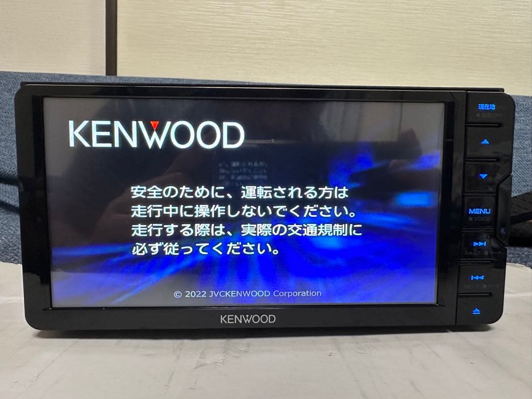 KENWOOD MODEL MDV-S709W 2022 地図データ 2023